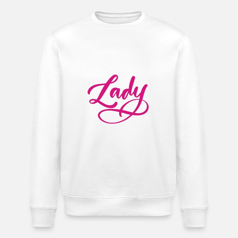 Lady Bos-s - Sweat bio ROLLER Stanley/Stella Unisexe - blanc