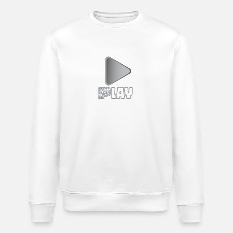 Spielen - Stanley/Stella Unisex Bio-Sweatshirt ROLLER - Weiß