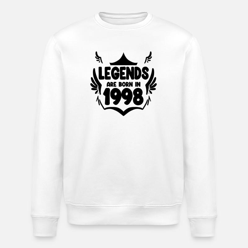 1998 - Sweat bio ROLLER Stanley/Stella Unisexe - blanc