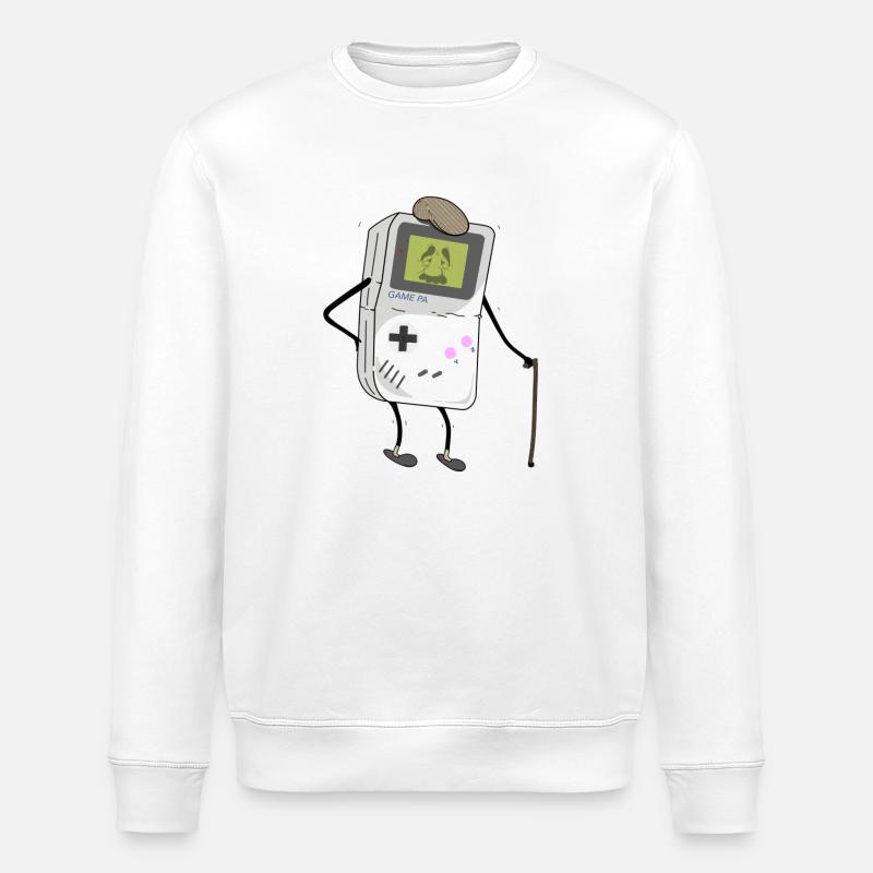 PA de jeu - Sweat bio ROLLER Stanley/Stella Unisexe - blanc