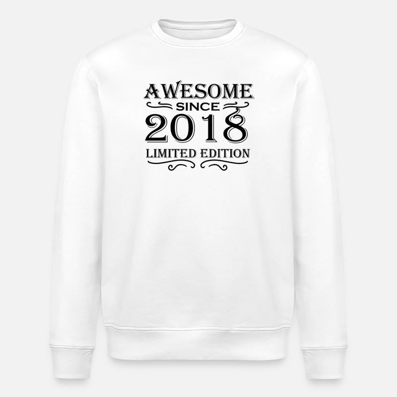 2018 - Stanley/Stella Unisex Bio-Sweatshirt ROLLER - Weiß