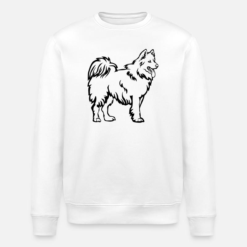 Samoyède - Sweat bio ROLLER Stanley/Stella Unisexe - blanc