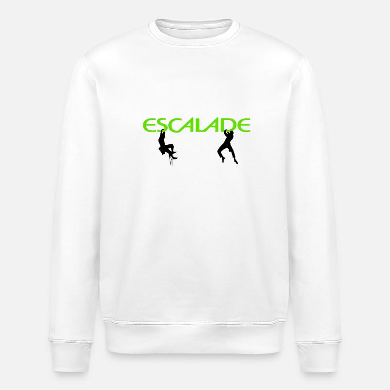 Escalation - Stanley/Stella ROLLER Unisex Organic Sweatshirt - white