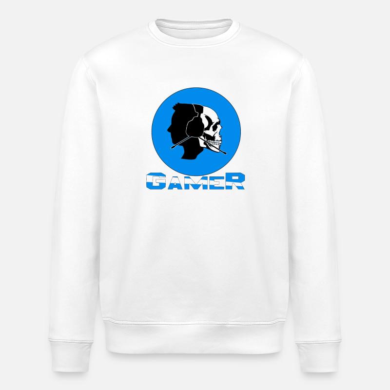 Spieler - Stanley/Stella Unisex Bio-Sweatshirt ROLLER - Weiß