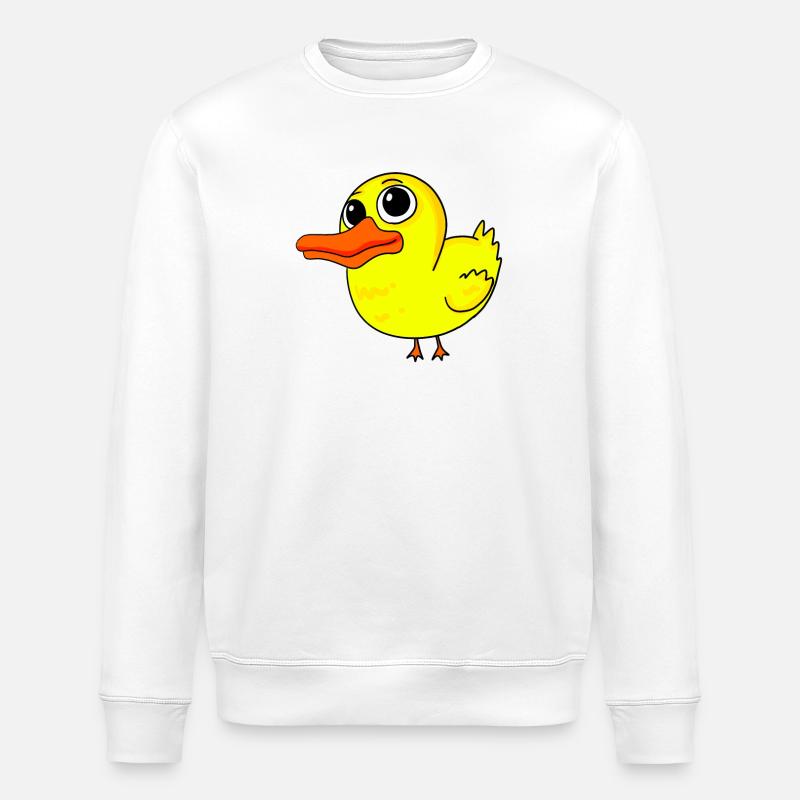 Ente - Stanley/Stella Unisex Bio-Sweatshirt ROLLER - Weiß