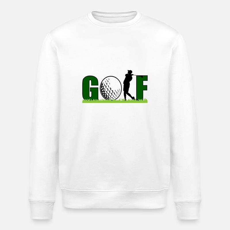 Golf - Stanley/Stella Unisex Bio-Sweatshirt ROLLER - Weiß