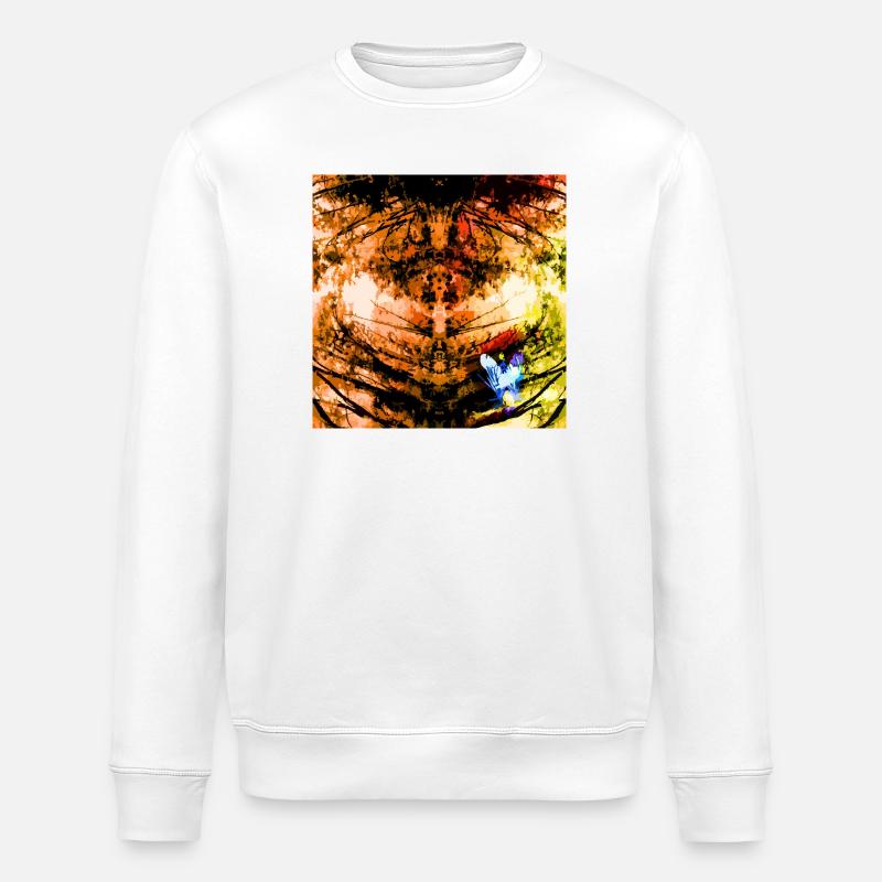 Herbstbaum Radial - Stanley/Stella Unisex Bio-Sweatshirt ROLLER - Weiß