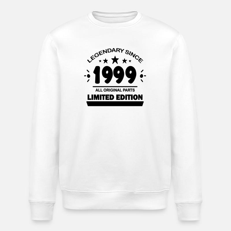 1999 - Né en 1999 - Sweat bio ROLLER Stanley/Stella Unisexe - blanc