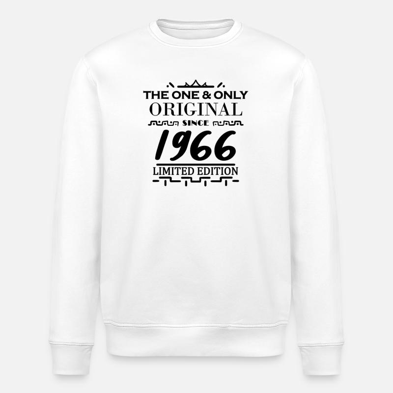 1966 - Year 1966 - Year 1966 - Stanley/Stella ROLLER Unisex Organic Sweatshirt - white