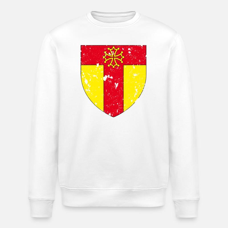 Tarn - Sweat bio ROLLER Stanley/Stella Unisexe - blanc