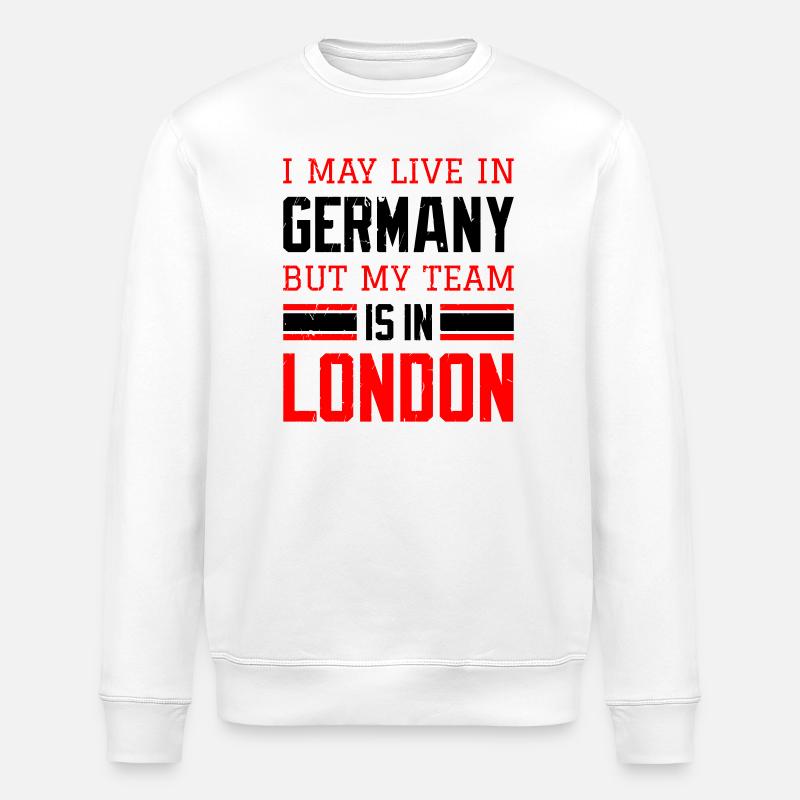 London - Stanley/Stella Unisex Bio-Sweatshirt ROLLER - Weiß