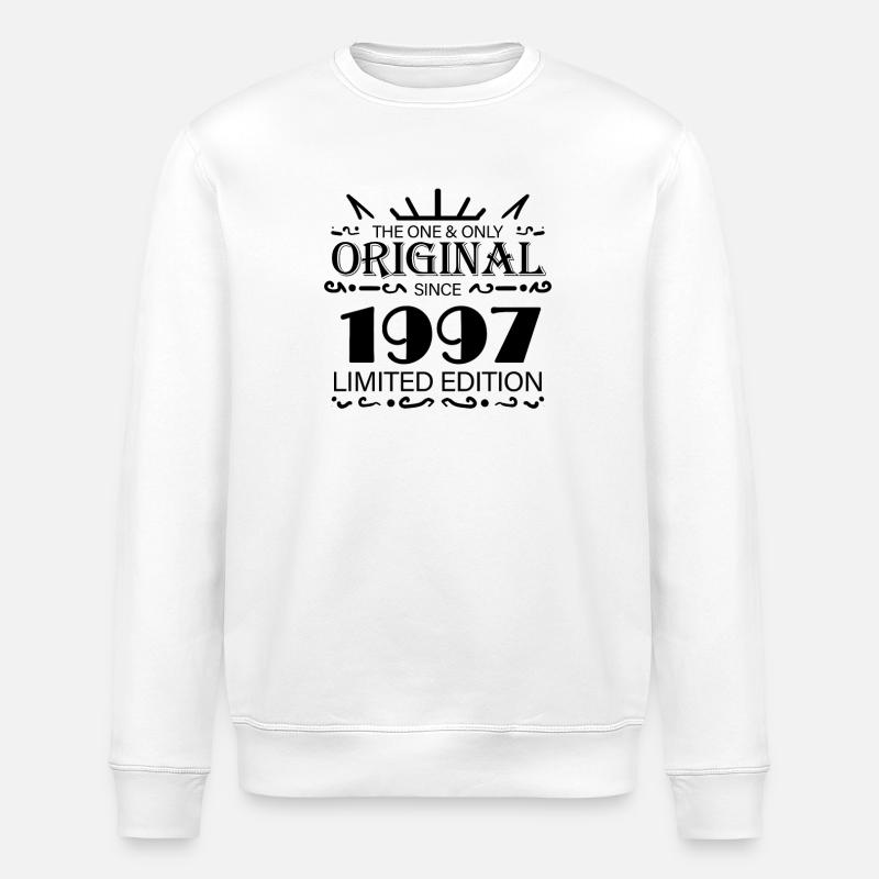 1997 - Année 1997 - Année 1997 - Sweat bio ROLLER Stanley/Stella Unisexe - blanc