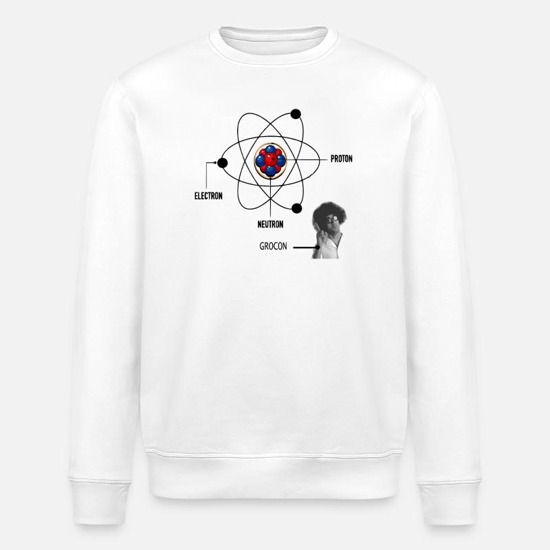 Physics - Stanley/Stella ROLLER Unisex Organic Sweatshirt - white
