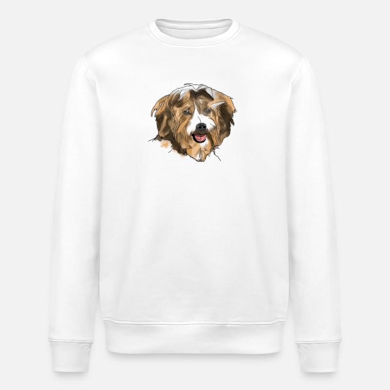 Havaneser - Stanley/Stella Unisex Bio-Sweatshirt ROLLER - Weiß
