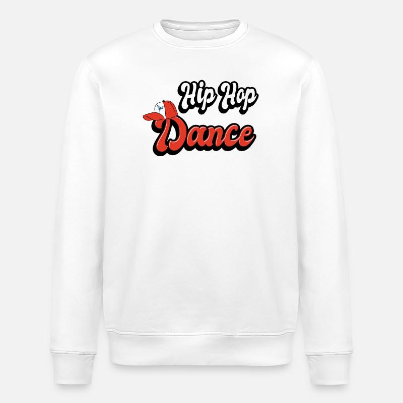 Design de danse hip hop - Sweat bio ROLLER Stanley/Stella Unisexe - blanc