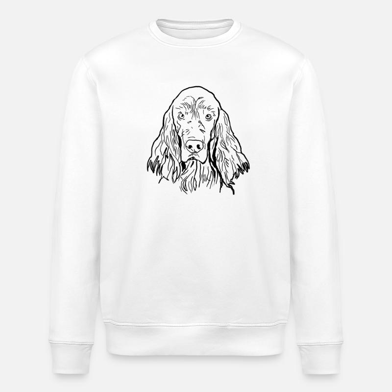 Irish Setter - Stanley/Stella Unisex Bio-Sweatshirt ROLLER - Weiß
