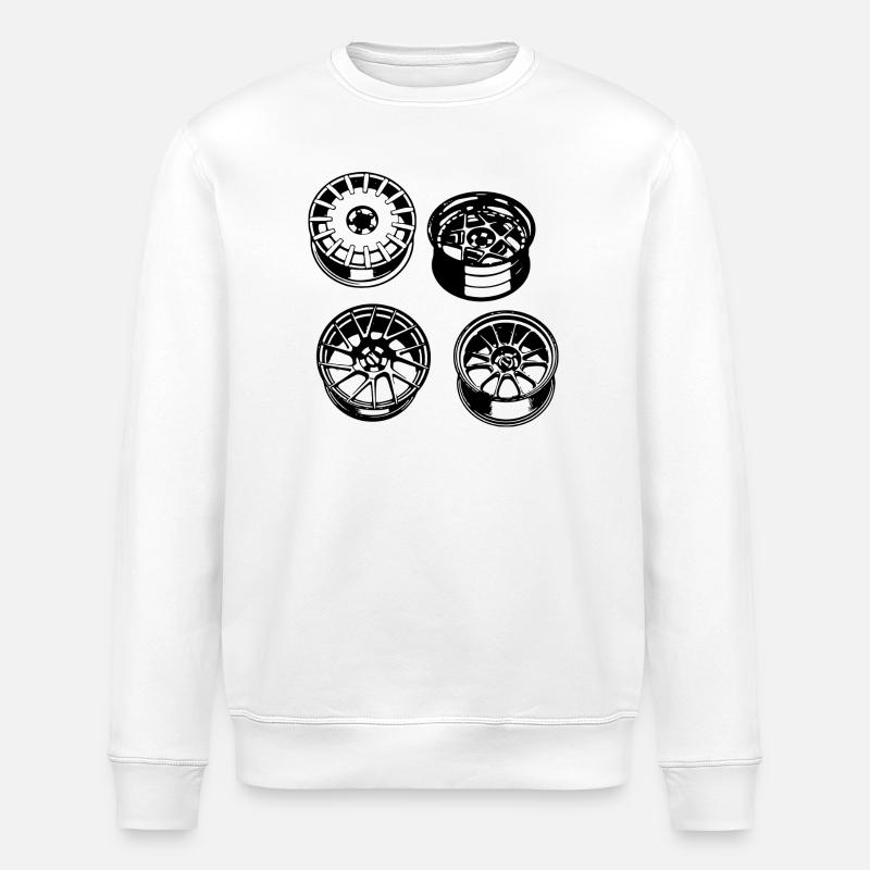 Felgen - Stanley/Stella Unisex Bio-Sweatshirt ROLLER - Weiß