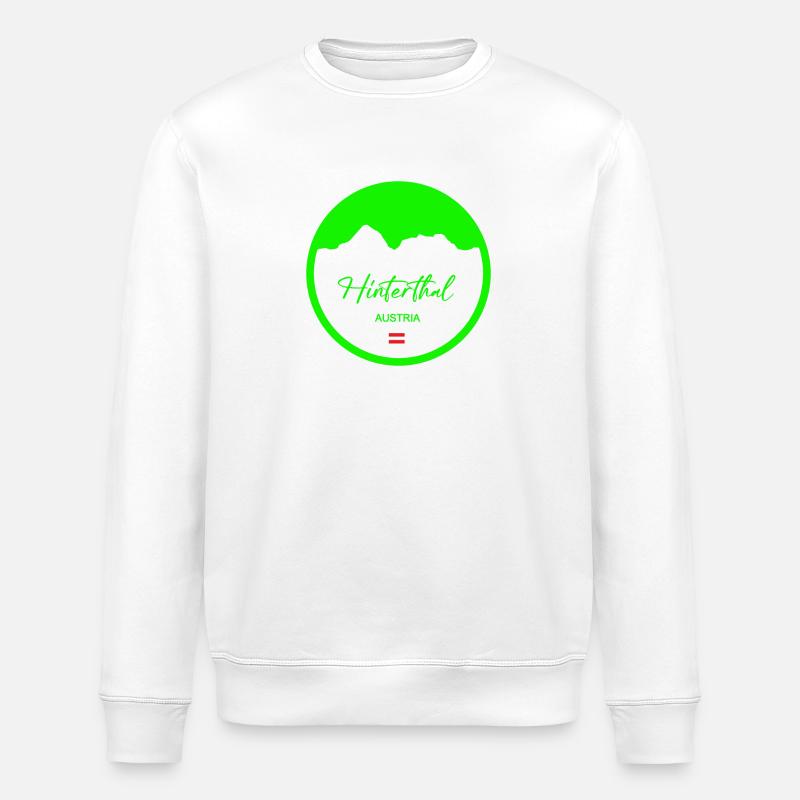 Hinterthal in grün! - Stanley/Stella Unisex Bio-Sweatshirt ROLLER - Weiß