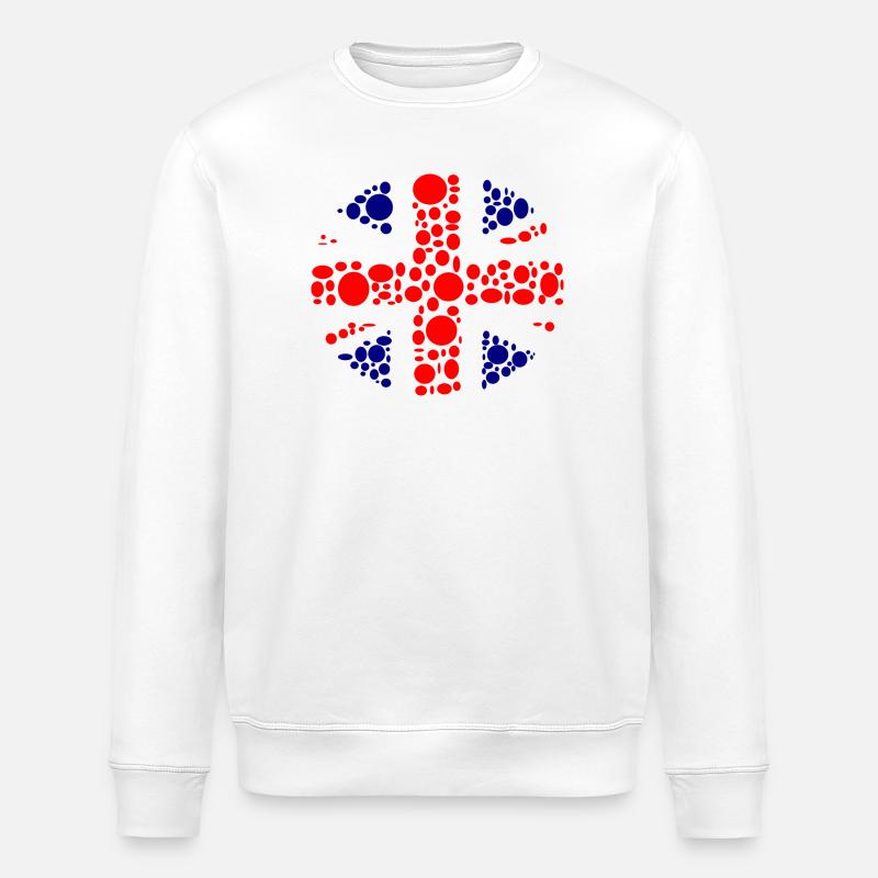 England - Stanley/Stella Unisex Bio-Sweatshirt ROLLER - Weiß