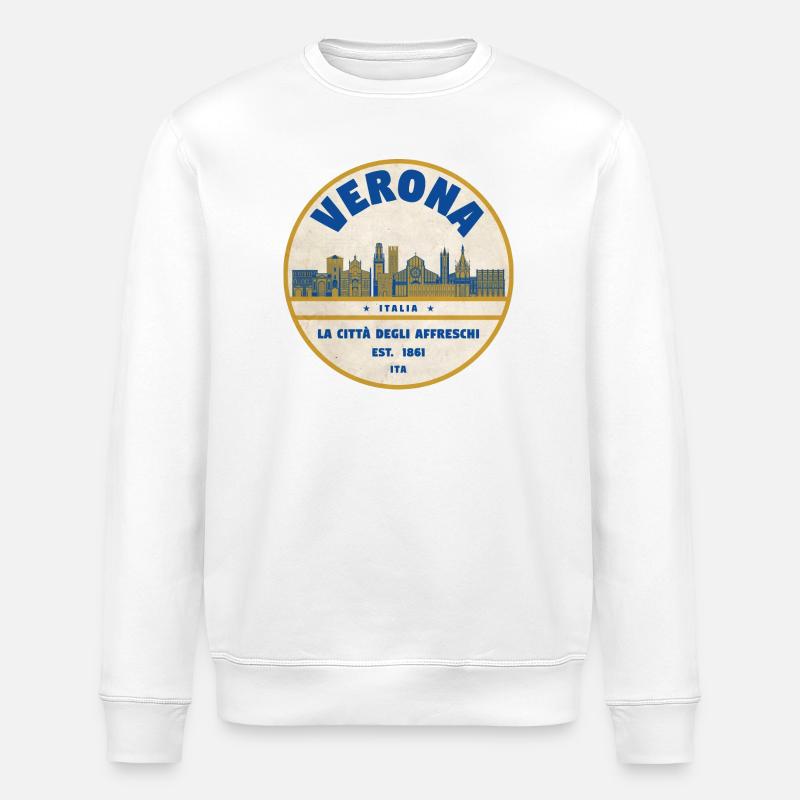 Vérone - Sweat bio ROLLER Stanley/Stella Unisexe - blanc