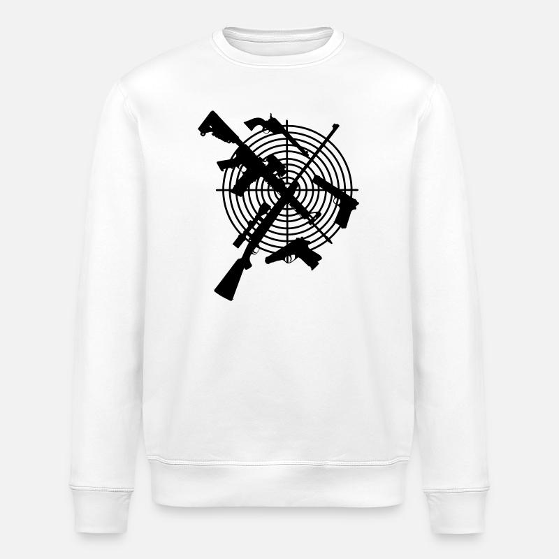 Schützenverein - Stanley/Stella Unisex Bio-Sweatshirt ROLLER - Weiß