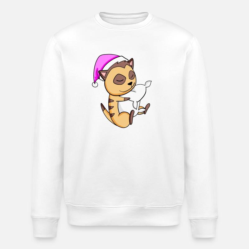 Suricate - Sweat bio ROLLER Stanley/Stella Unisexe - blanc