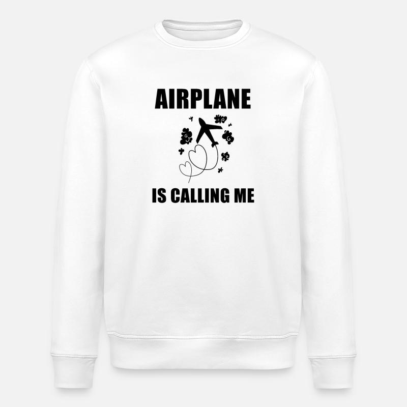 Avions Avion - Sweat bio ROLLER Stanley/Stella Unisexe - blanc