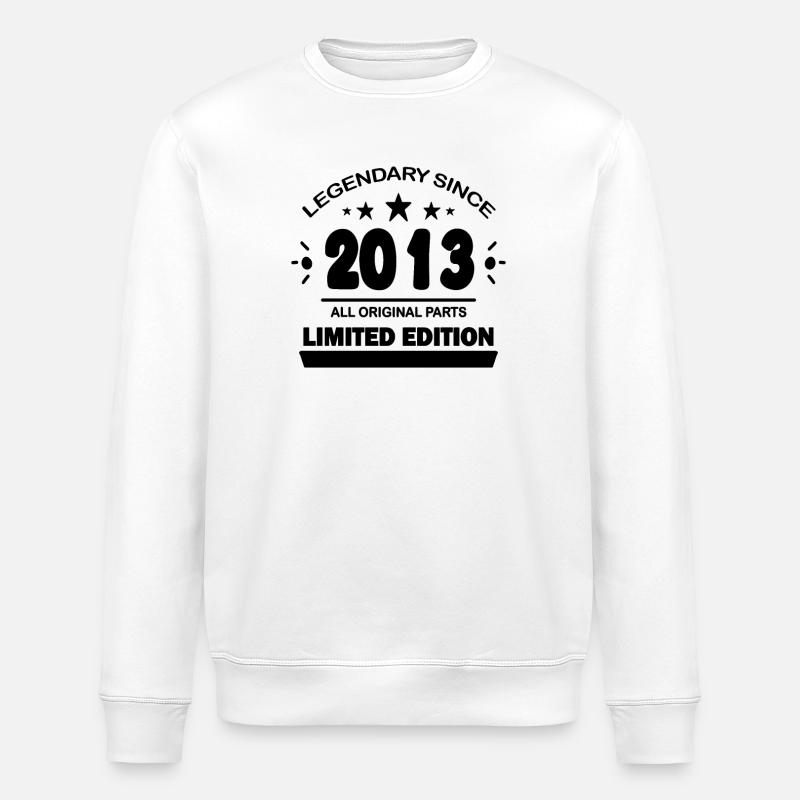 2013 - Stanley/Stella Unisex Bio-Sweatshirt ROLLER - Weiß