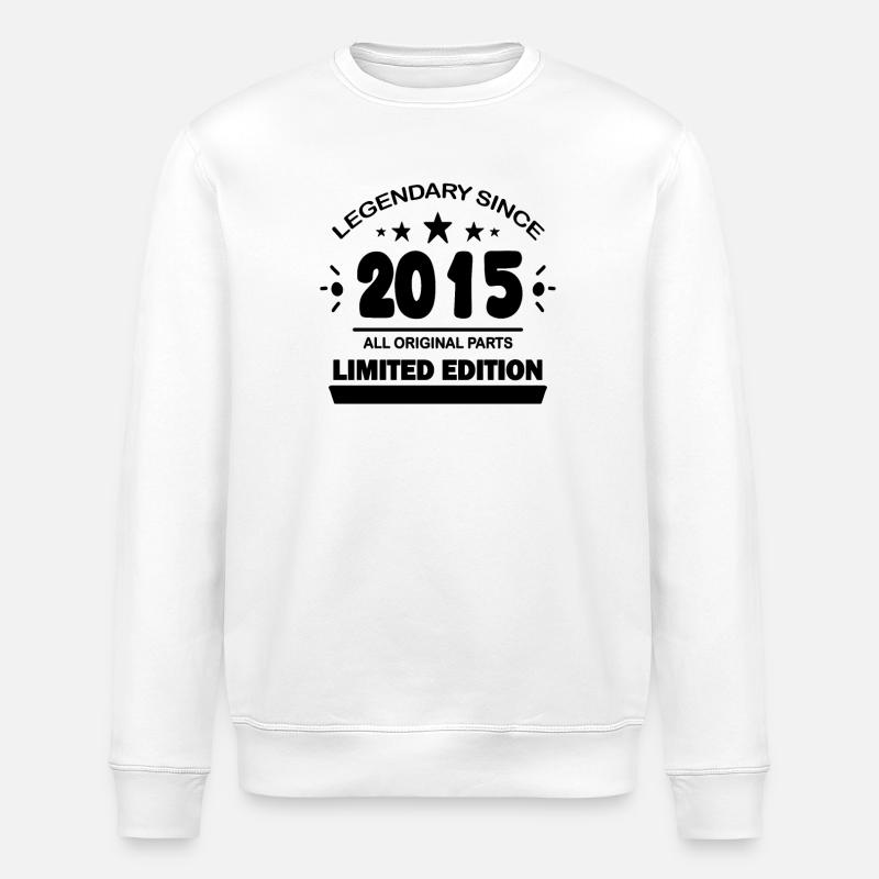 2015 - Sweat bio ROLLER Stanley/Stella Unisexe - blanc