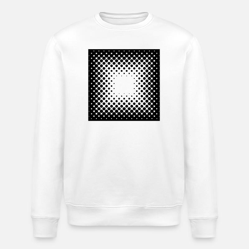 Infinity Black - Stanley/Stella Unisex Bio-Sweatshirt ROLLER - Weiß