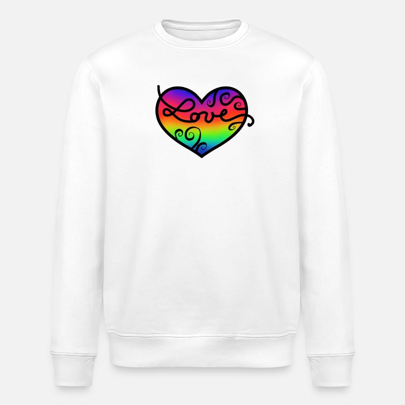love - Sweat bio ROLLER Stanley/Stella Unisexe - blanc
