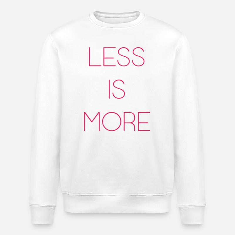 Moins, c’est plus - Sweat bio ROLLER Stanley/Stella Unisexe - blanc
