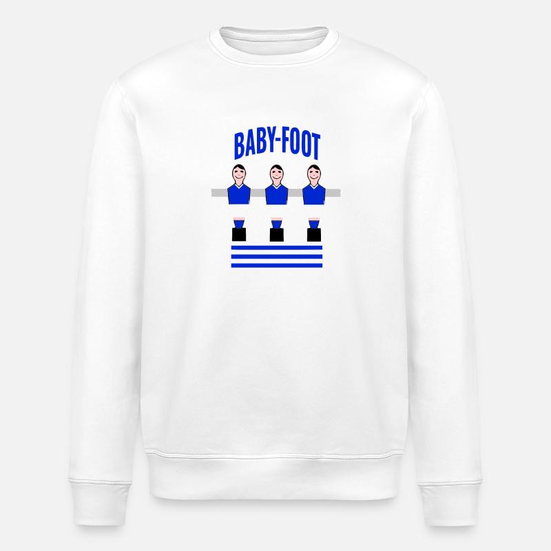 Tischfußball - Stanley/Stella Unisex Bio-Sweatshirt ROLLER - Weiß