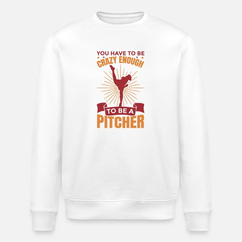 Motivation du lanceur - Sweat bio ROLLER Stanley/Stella Unisexe - blanc