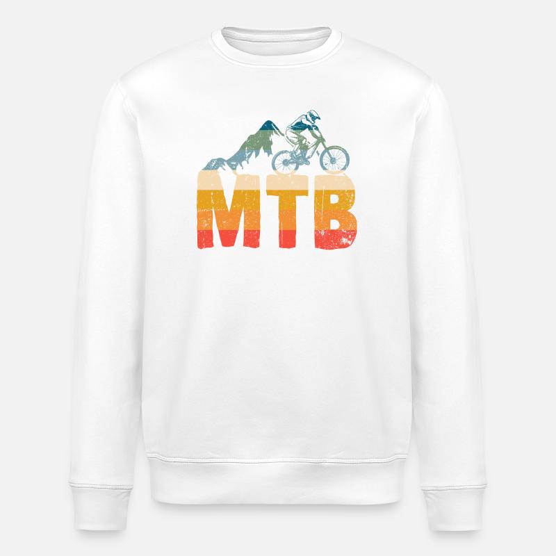 VTT Summit Slope Rider - Sweat bio ROLLER Stanley/Stella Unisexe - blanc