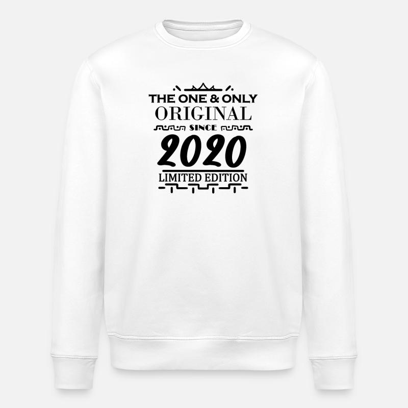 2020 - Baujahr 2020 - Stanley/Stella Unisex Bio-Sweatshirt ROLLER - Weiß