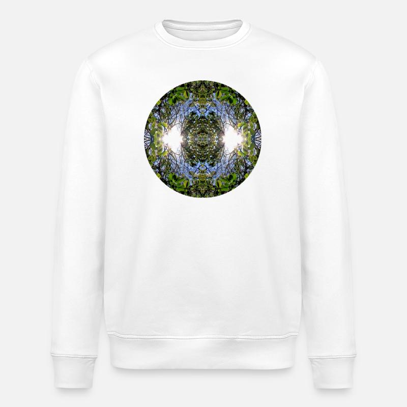 Nature Mandala Source à Nbg Erlenstegen - Sweat bio ROLLER Stanley/Stella Unisexe - blanc