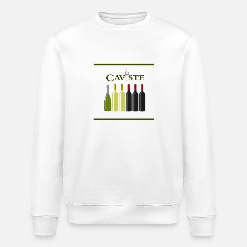 Caviste - Sweat bio ROLLER Stanley/Stella Unisexe - blanc