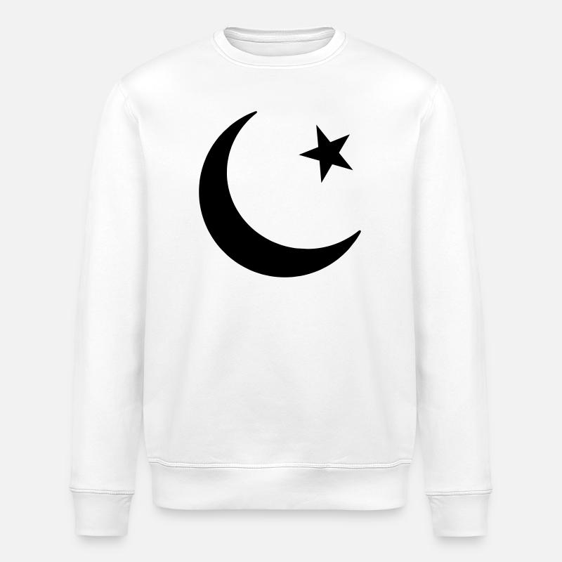 Symbole de l’Islam - Sweat bio ROLLER Stanley/Stella Unisexe - blanc