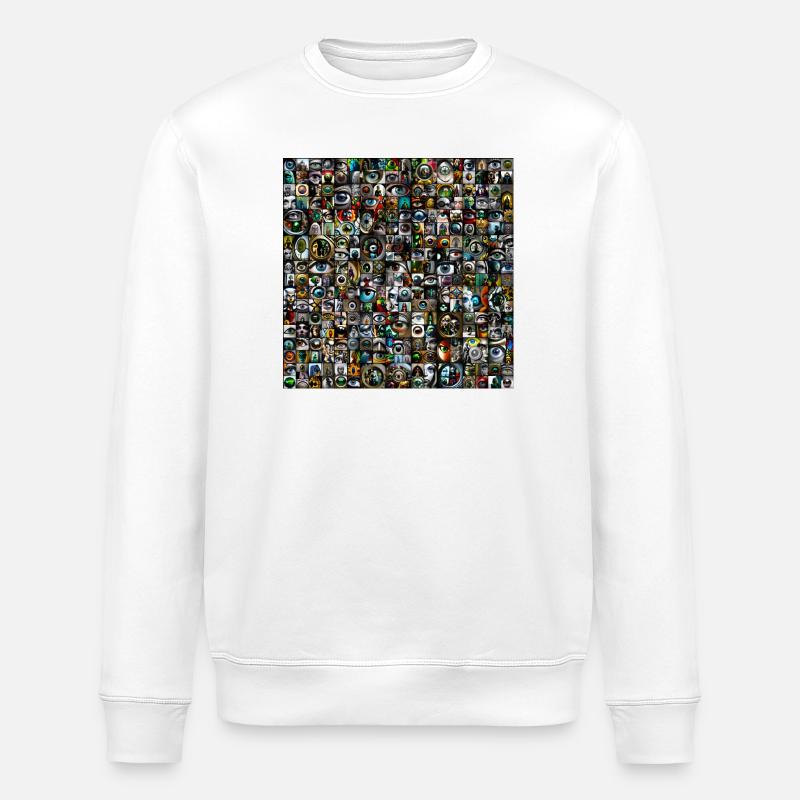 Scopesthésie - Sweat bio ROLLER Stanley/Stella Unisexe - blanc