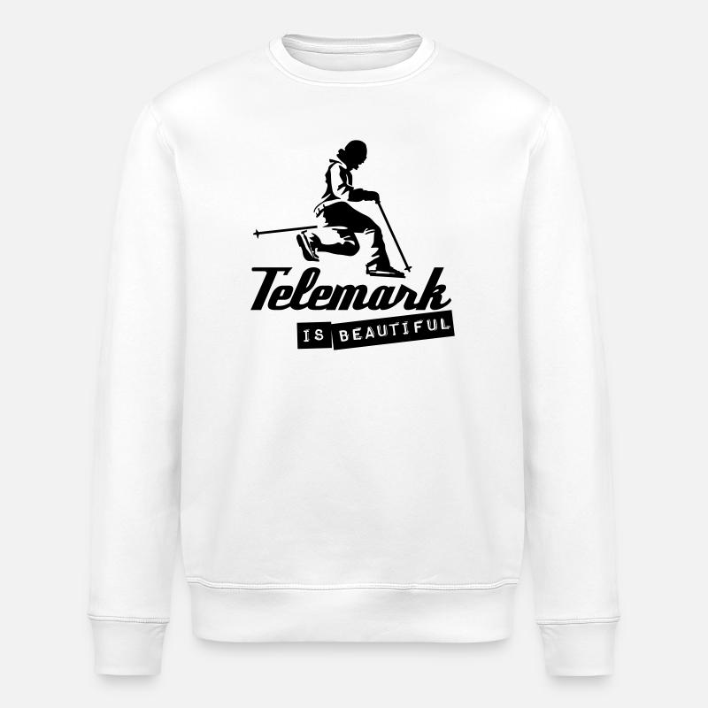 tee shirt beautilful2 SPREAD2 - Sweat bio ROLLER Stanley/Stella Unisexe - blanc