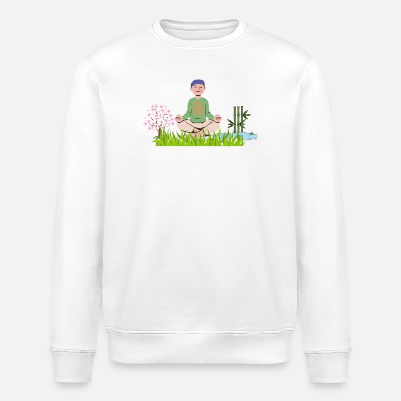 Warrior spirit - Stanley/Stella Unisex Bio-Sweatshirt ROLLER - Weiß