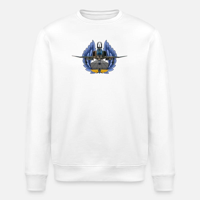 F-4 - Stanley/Stella Unisex Bio-Sweatshirt ROLLER - Weiß