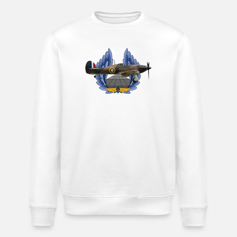 Hurricane - Stanley/Stella Unisex Bio-Sweatshirt ROLLER - Weiß