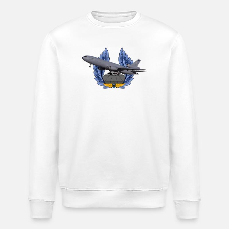 KC-10 - Stanley/Stella ROLLER Unisex Organic Sweatshirt - white