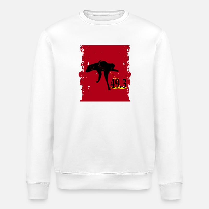 49.3 - Stanley/Stella ROLLER Unisex Organic Sweatshirt - white