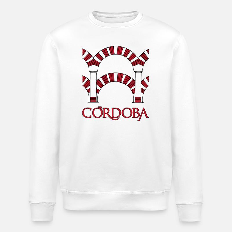 Cordoue 1 - Sweat bio ROLLER Stanley/Stella Unisexe - blanc