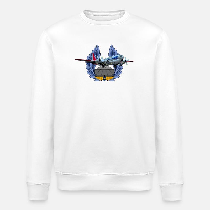 C-97 Stratofreighter - Stanley/Stella Unisex Bio-Sweatshirt ROLLER - Weiß