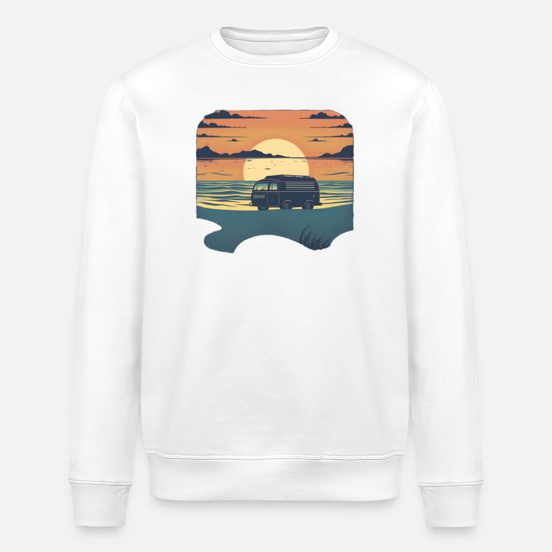 Camper - Stanley/Stella Unisex Bio-Sweatshirt ROLLER - Weiß