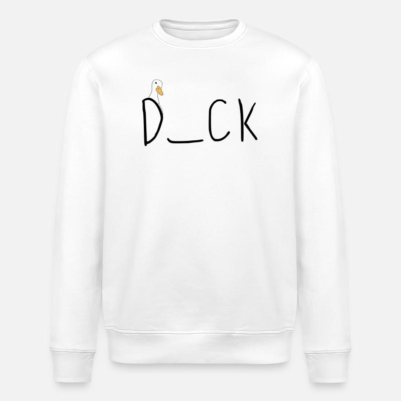 Quiz Canard - Sweat bio ROLLER Stanley/Stella Unisexe - blanc